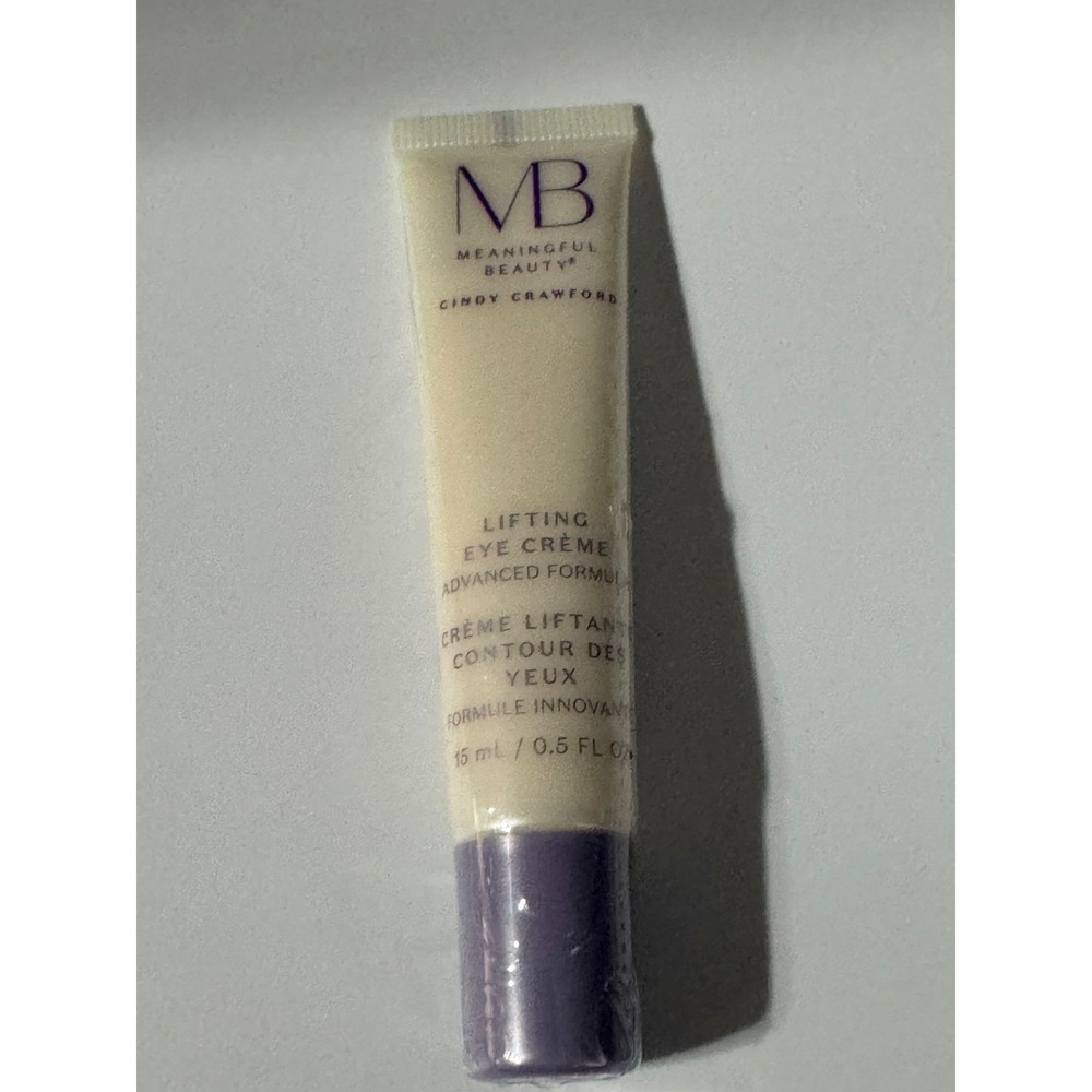 Meaningful Beauty Lifting Eye Creme Cream Advanced Formula - .5 OZ - New SEALED - Picture 6 of 8